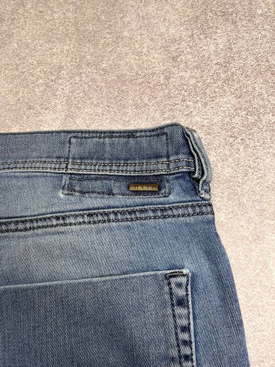 Diesel Vintage Diesel Big Logo Distressed Japanese Denim Pants Y2K Size US 34 / EU 50 - 6 Thumbnail