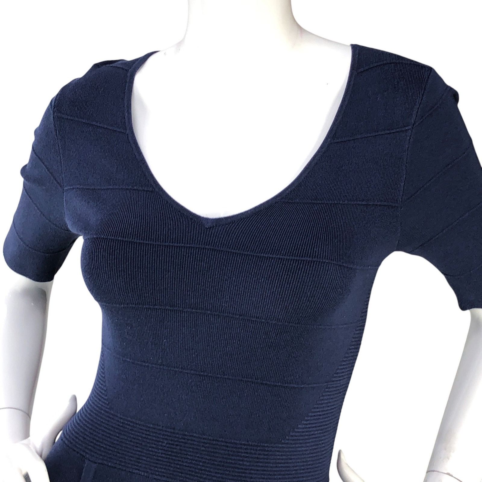 Ann Taylor Ann Taylor Size XXSP Dress Ottoman V Neck Sweater Blue Size XXS / US 00 / IT 34 - 2 Thumbnail