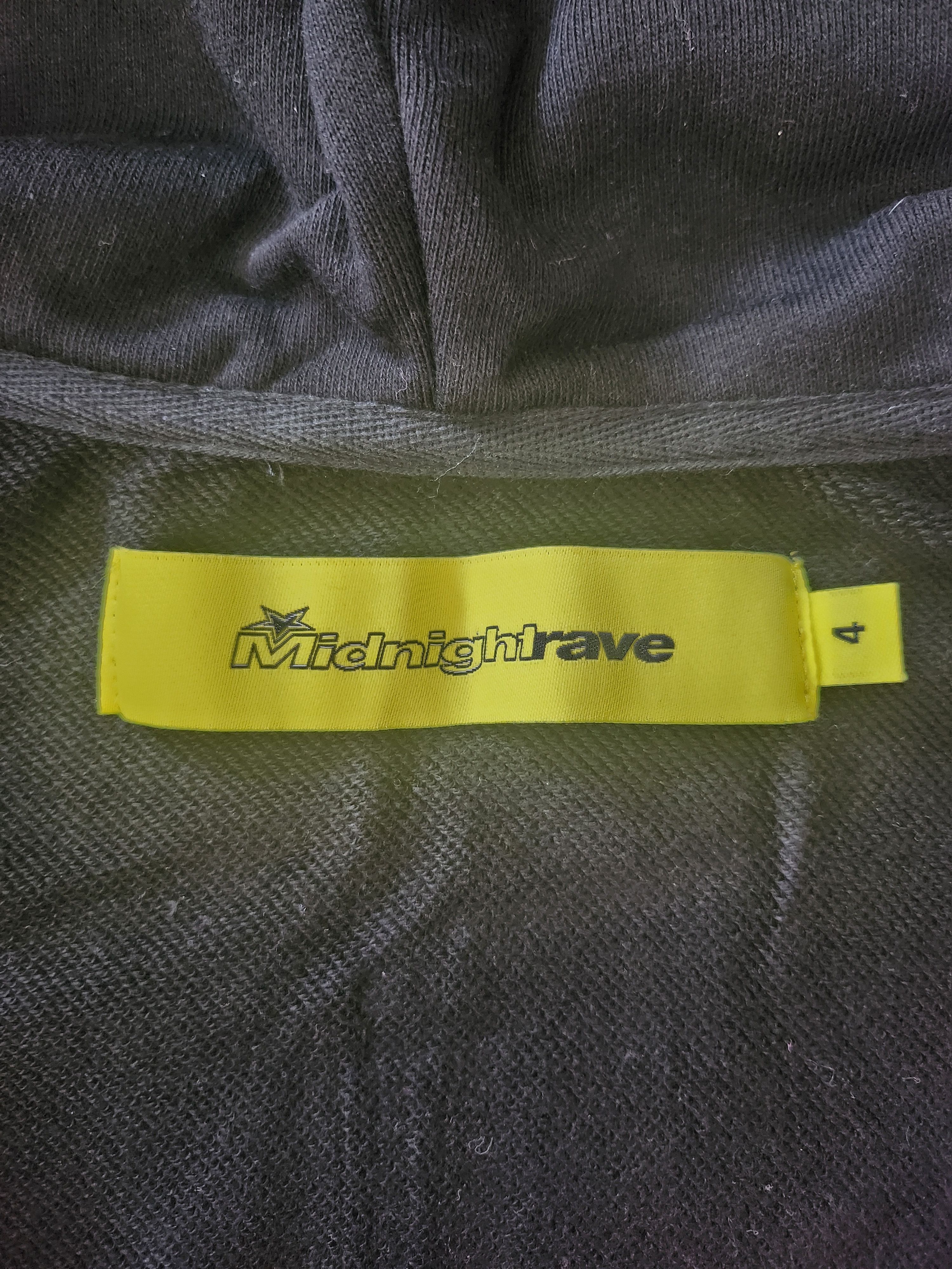 AWGE × Midnight Studios Midnight Rave Zip-Up Hoodie Size US XL / EU 56 / 4 - 3 Thumbnail