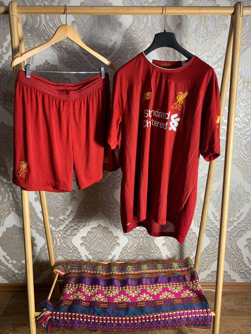 New Balance VINTAGE NEW BALANCE FC LIVERPOOL ENGLAND SOCCER JERSEY Y2K Size US XXL / EU 58 / 5 - 1 Thumbnail