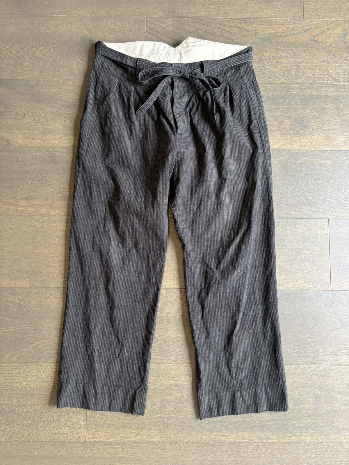 Visvim VISVIM 23SS KAFKA BRACES PANTS DMGD size3 Navy | Grailed