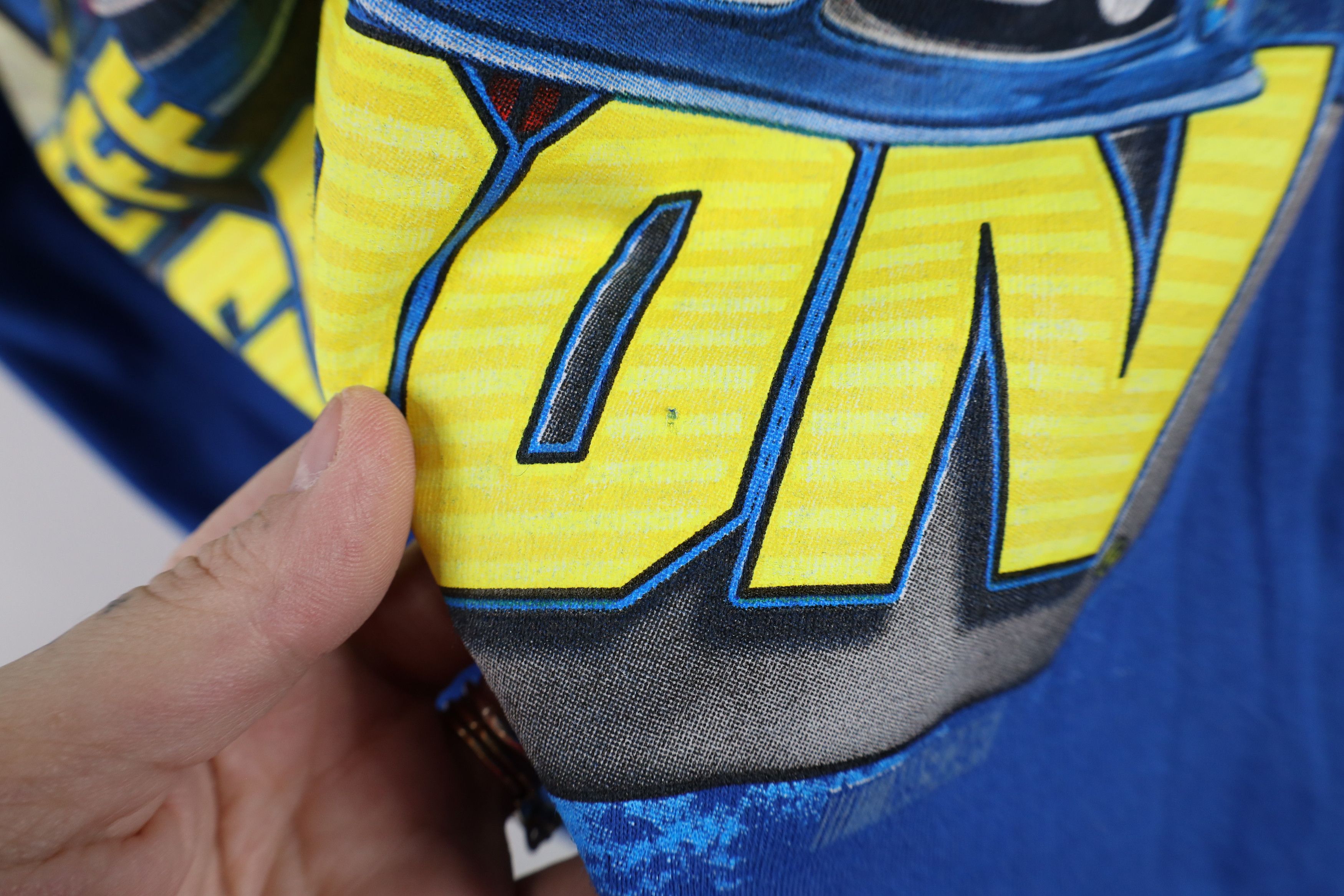 Vintage Retro NASCAR Jeff Gordon Racing Short Sleeve T-Shirt Blue Size US XXL / EU 58 / 5 - 8 Thumbnail