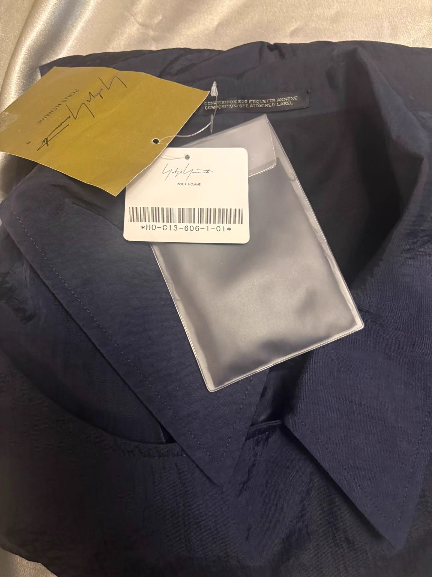 Yohji Yamamoto Yohji Yamamoto 24AW Blue Trench Coat K11 Size US L / EU 52-54 / 3 - 4 Thumbnail