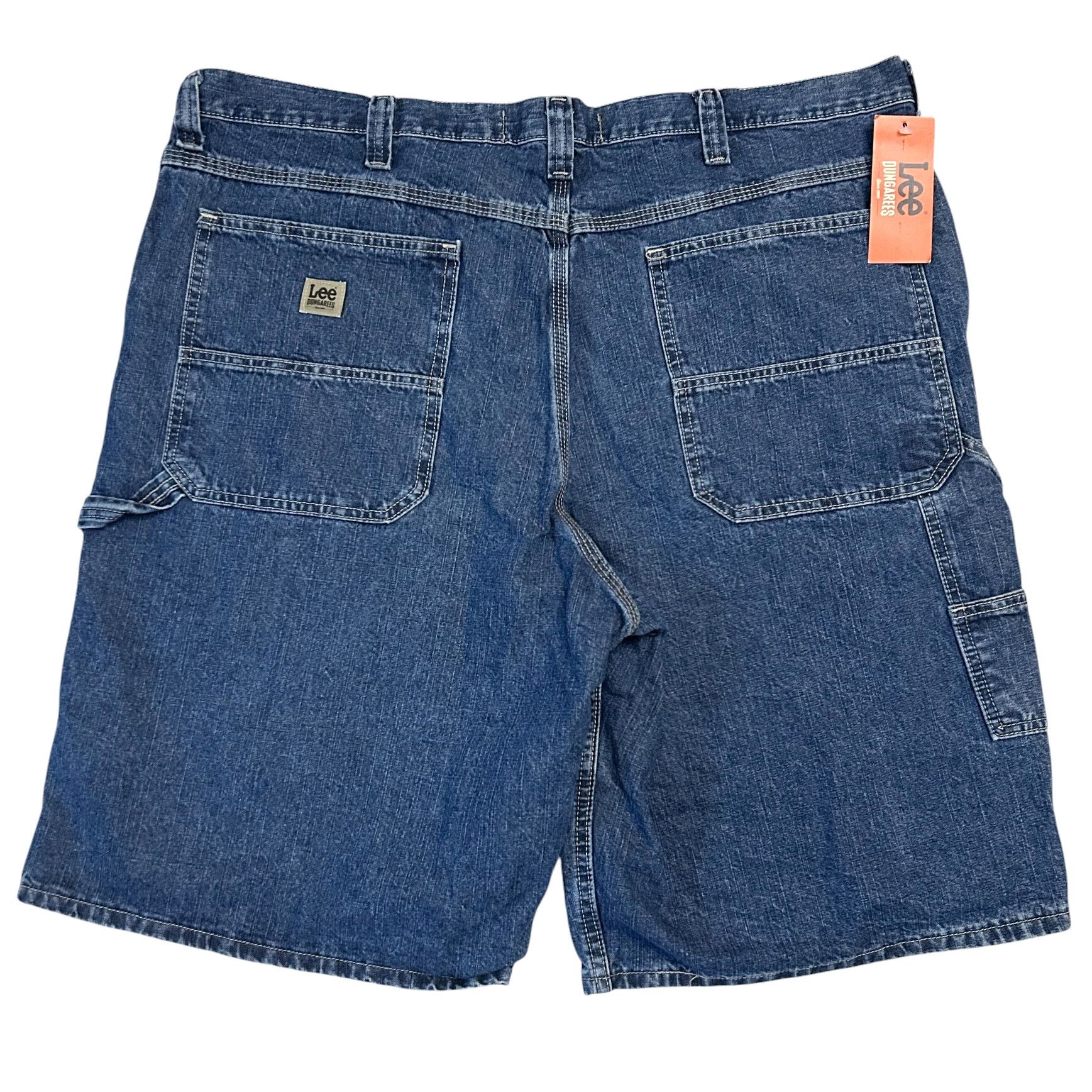 Lee Lee Dungarees Men's Size 44 Carpenter Denim Jean Shorts Size US 44 / EU 60 - 2 Thumbnail