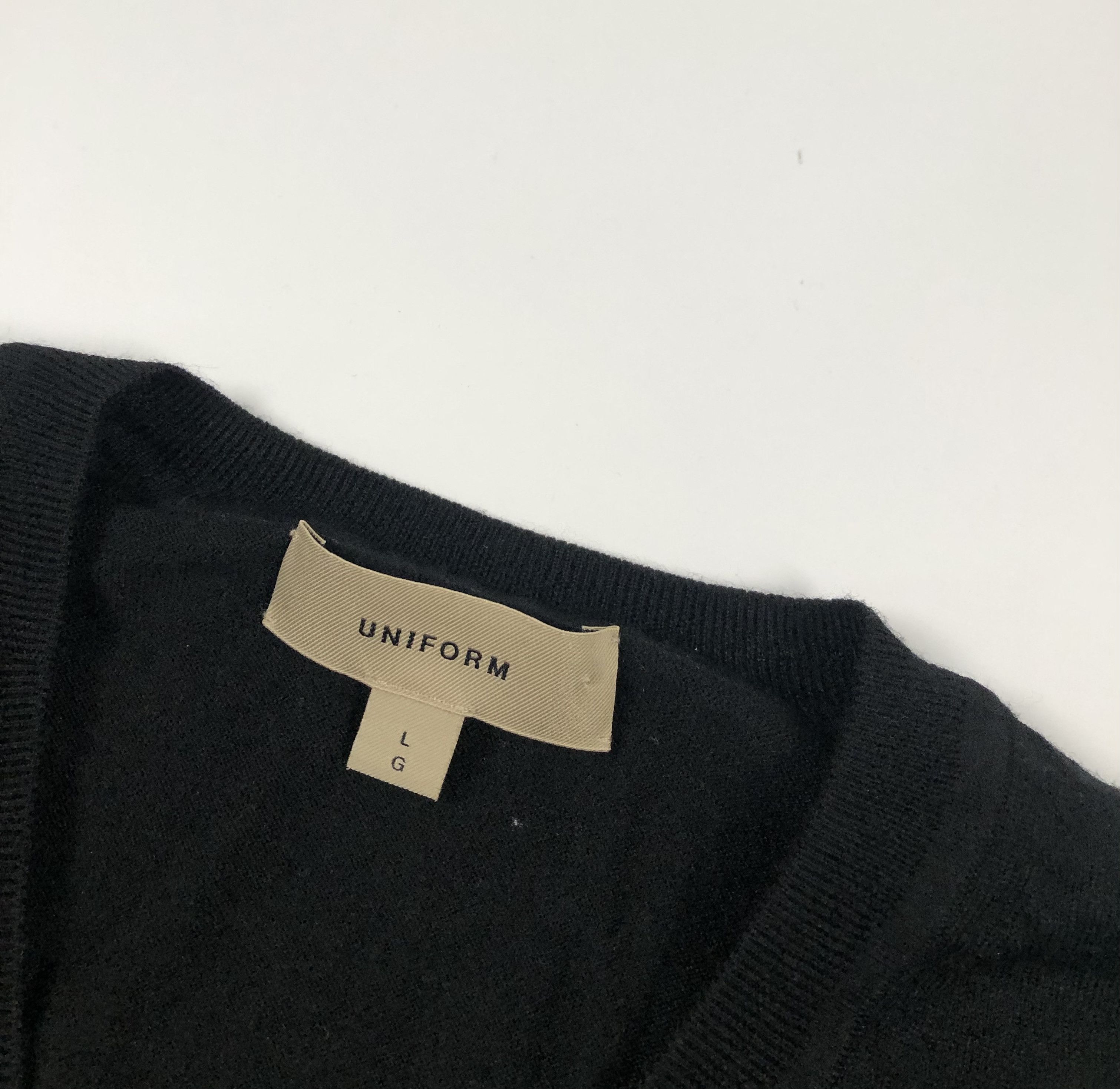 Burberry Burberry “Uniform” Merino Wool V-Neck Jumper Size US L / EU 52-54 / 3 - 3 Thumbnail