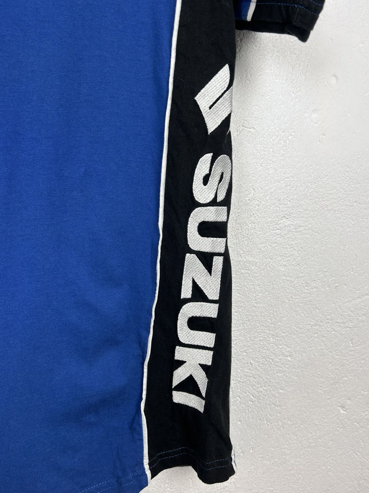 Vintage 00s Vintage Team Suzuki R GSX Clinton Racing Polo Shirt Size US M / EU 48-50 / 2 - 7 Thumbnail