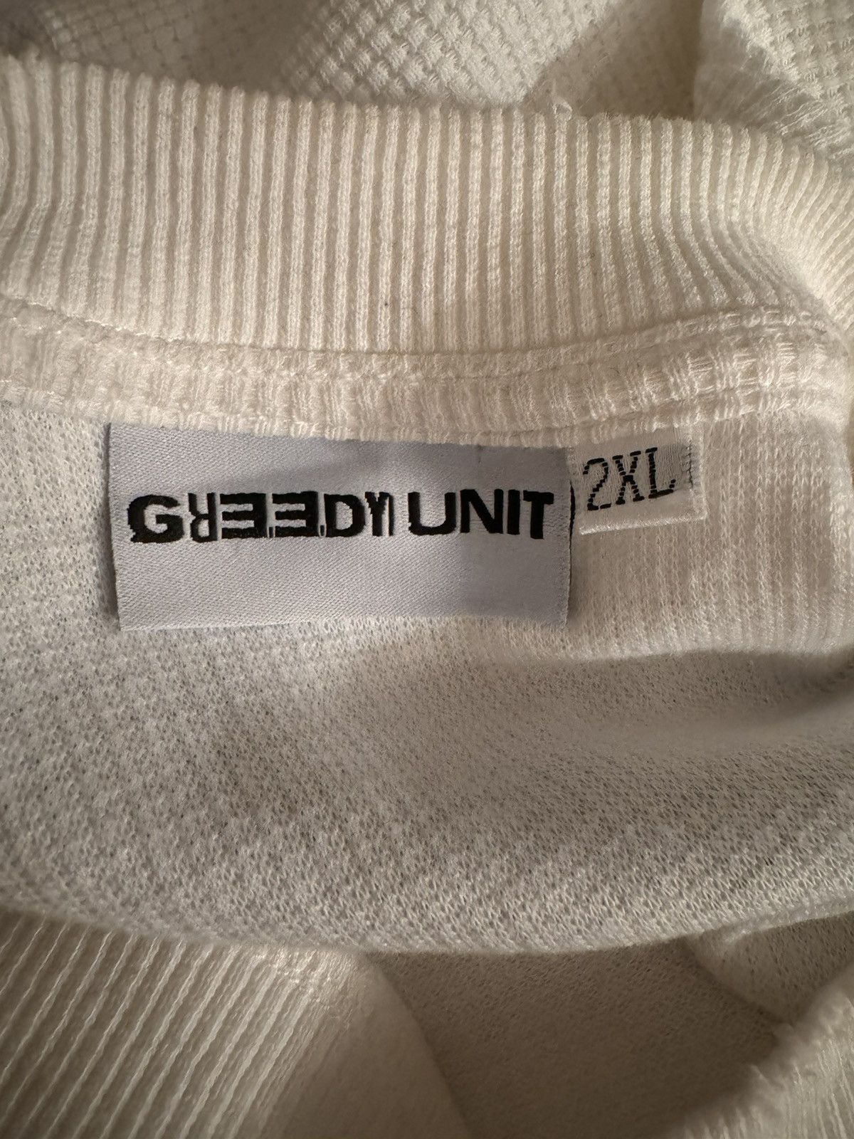 Other ***RARE GREEDY UNIT ALL OVER PRINT WAFFLE SHIRT Size US XXL / EU 58 / 5 - 3 Thumbnail