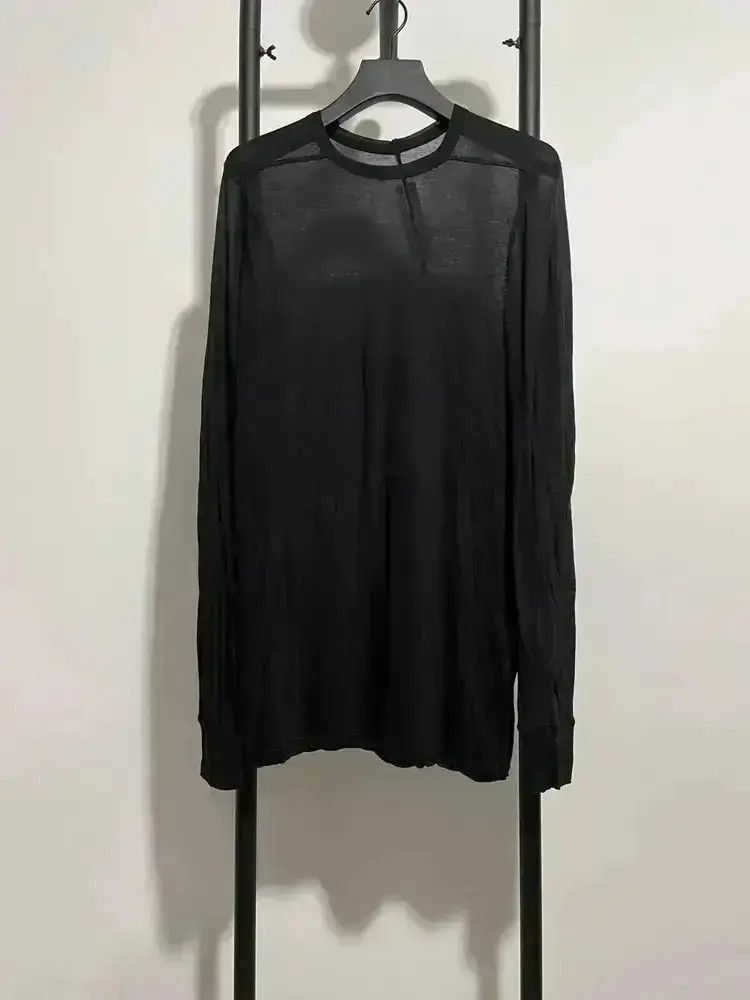 Rick Owens Rick Owens Thin Fabric L/S Tee-2507 Size US S / EU 44-46 / 1 - 7 Thumbnail
