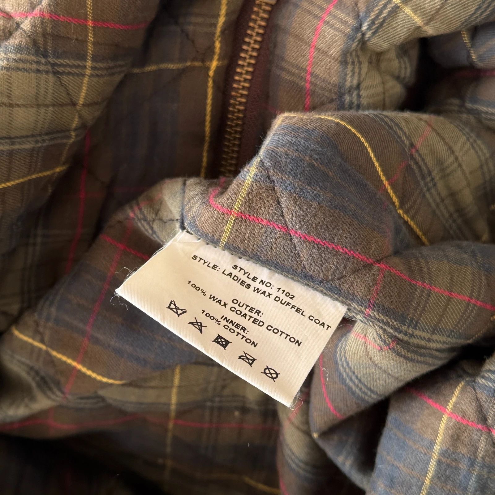 Vintage Vintage Traditional Waxed Cotton Duffle Coat British Style Size M / US 6-8 / IT 42-44 - 10 Thumbnail