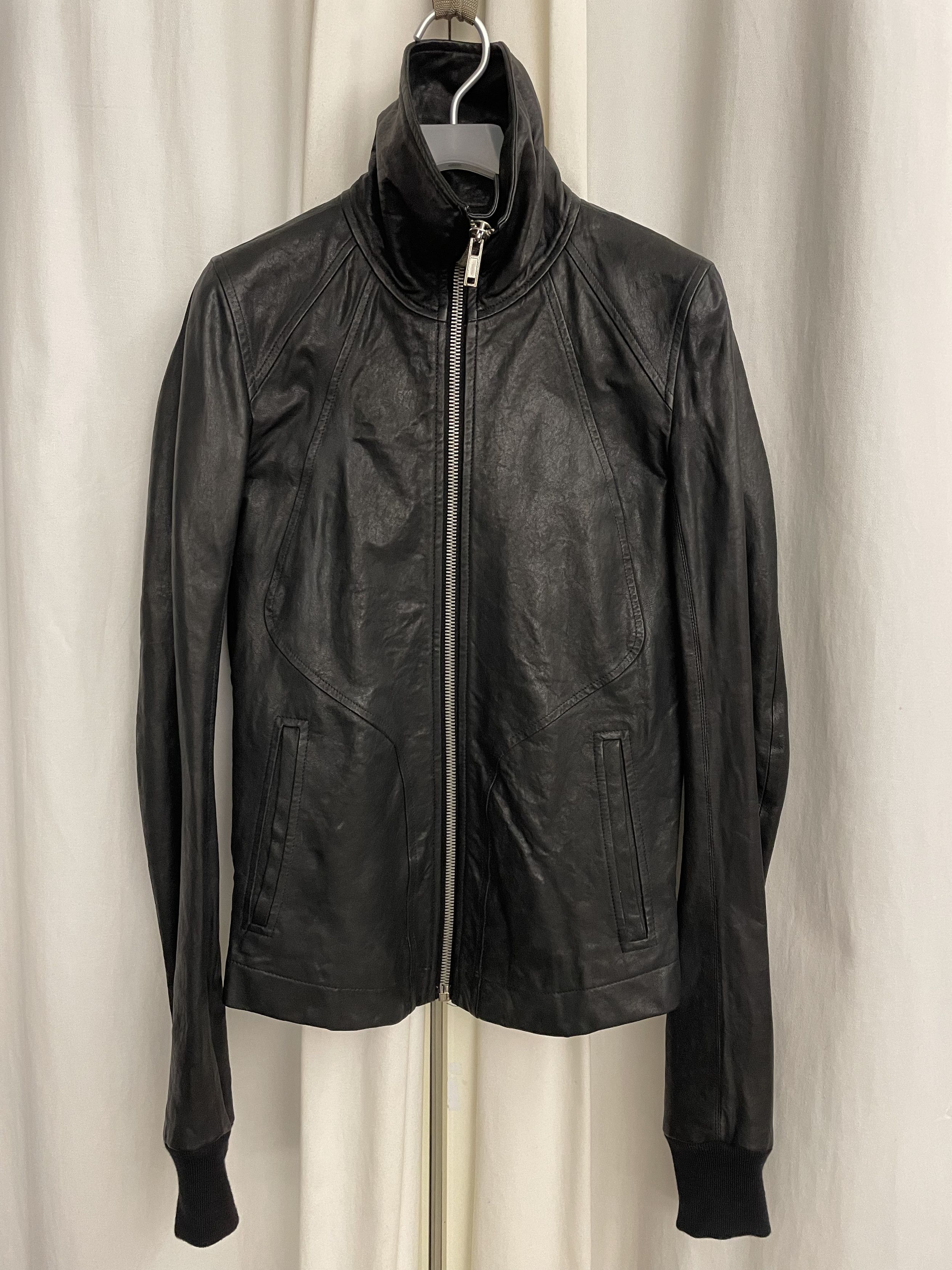 Rick Owens Intarsia Leather Jacket | Grailed