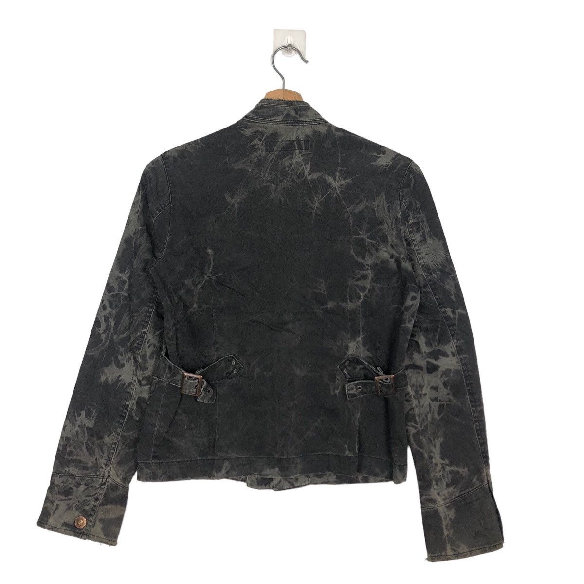 Japanese Brand 🔥VINTAGE CROPPED TRUCKER JACKET EARL JEANS ACID WASH DESIGN Size US S / EU 44-46 / 1 - 7 Thumbnail