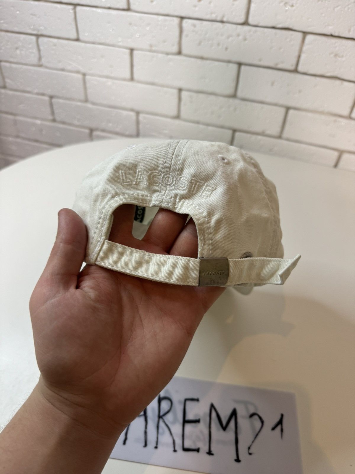 Lacoste Lacoste vintage cap hat Size ONE SIZE - 5 Thumbnail