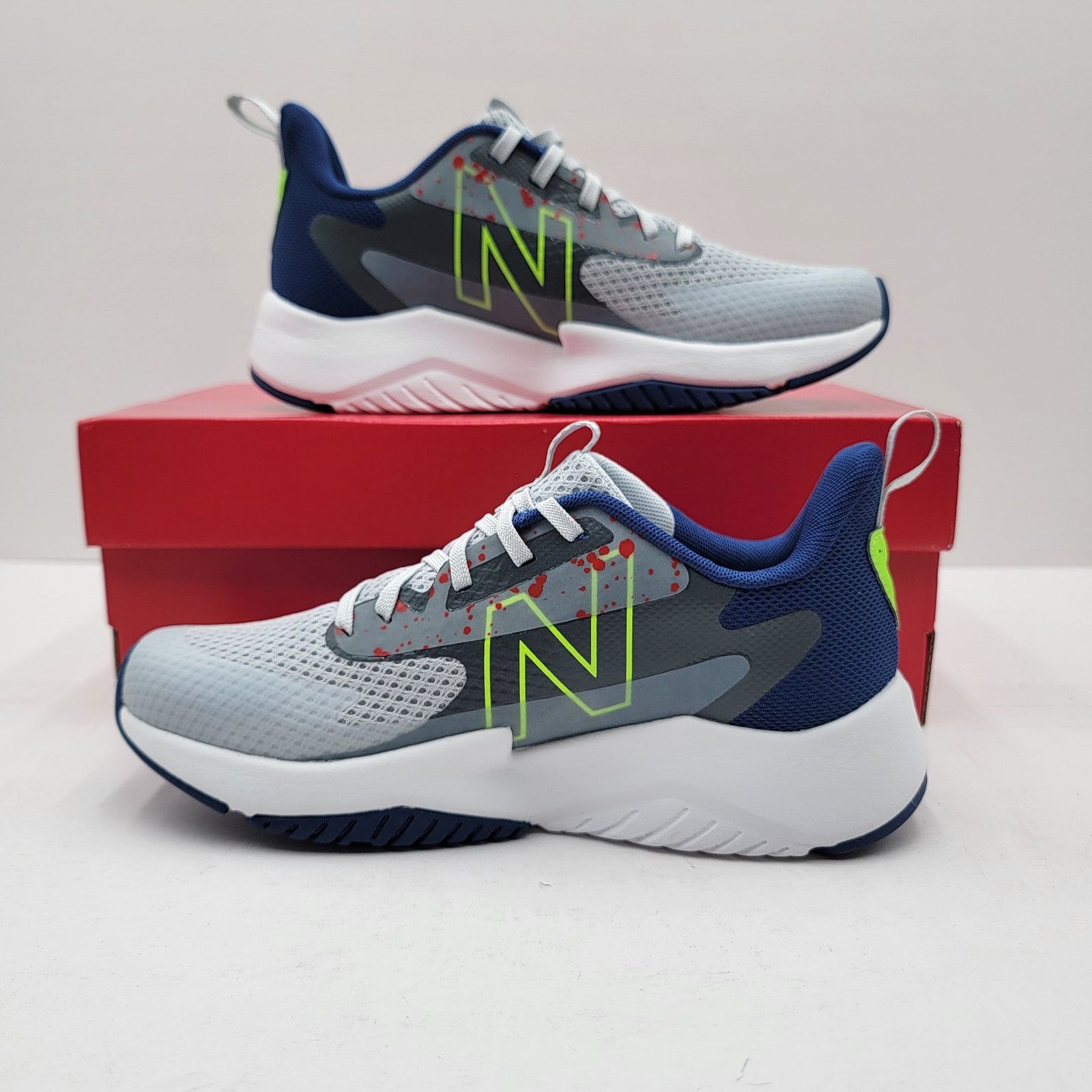 New Balance New Balance Rave Run v2 Paint Splatter - Size 5.5W GKRAVKG2 Size US 5.5 / IT 35.5 - 2 Thumbnail