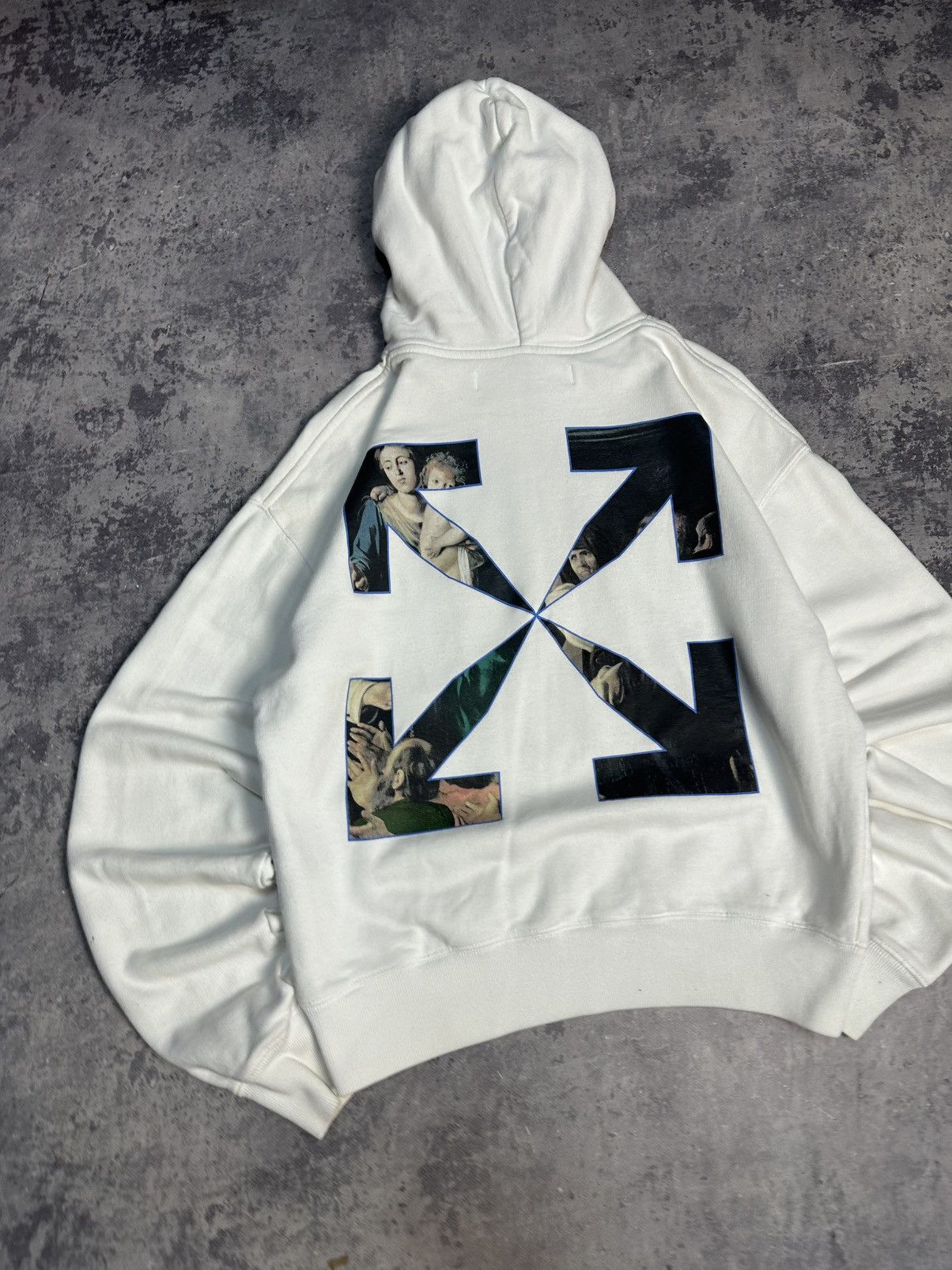 Off-White Off White Caravaggio Hoodie Size US XS / EU 42 / 0 - 7 Thumbnail