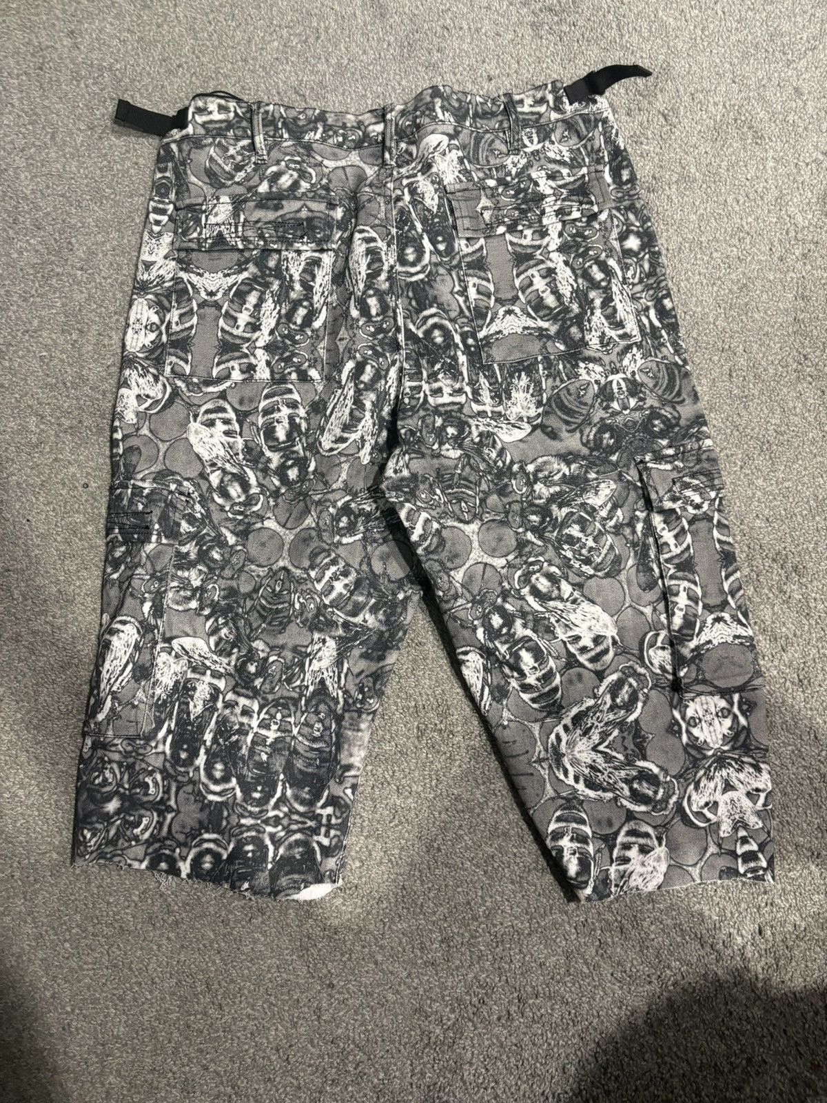 Pleasures Pleasures Cropped Jeans Size US 36 / EU 52 - 2 Thumbnail
