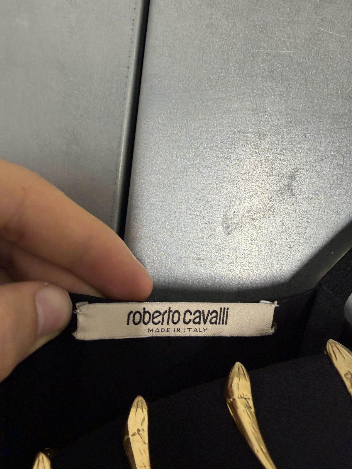 Roberto Cavalli Roberto Cavalli Golden Nails Dress Size M / US 6-8 / IT 42-44 - 9 Thumbnail