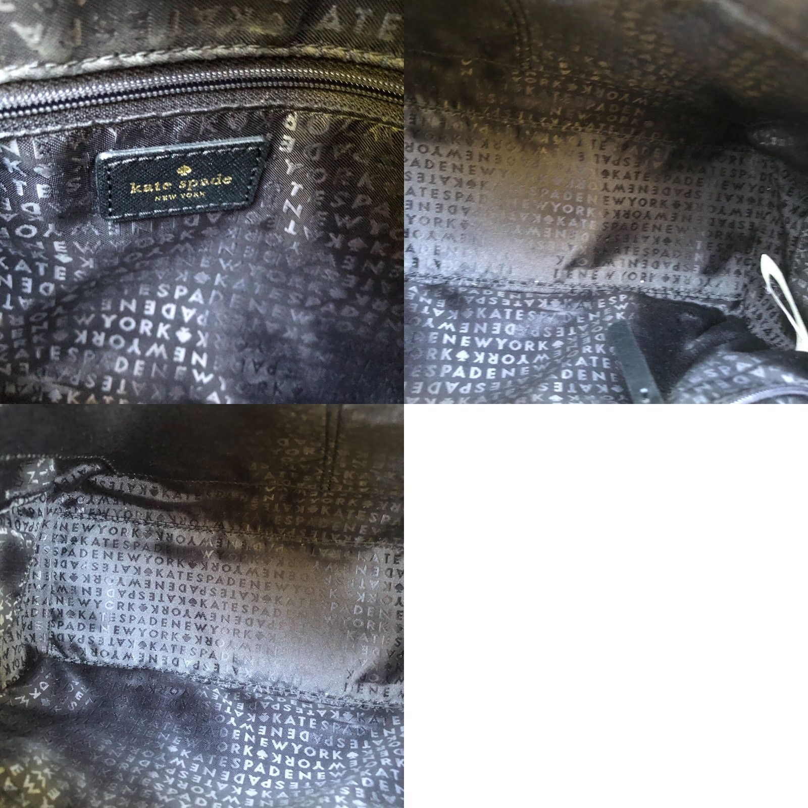 Vintage KATE SPADE Cassie Newbury Lane Purse Bowler Bag Crossbody Shoulder Top Handle Crossbody Womens Black Medium Leather Saffiano Pattern Newbury Lane 90s? Size M / US 6-8 / IT 42-44 - 9 Thumbnail