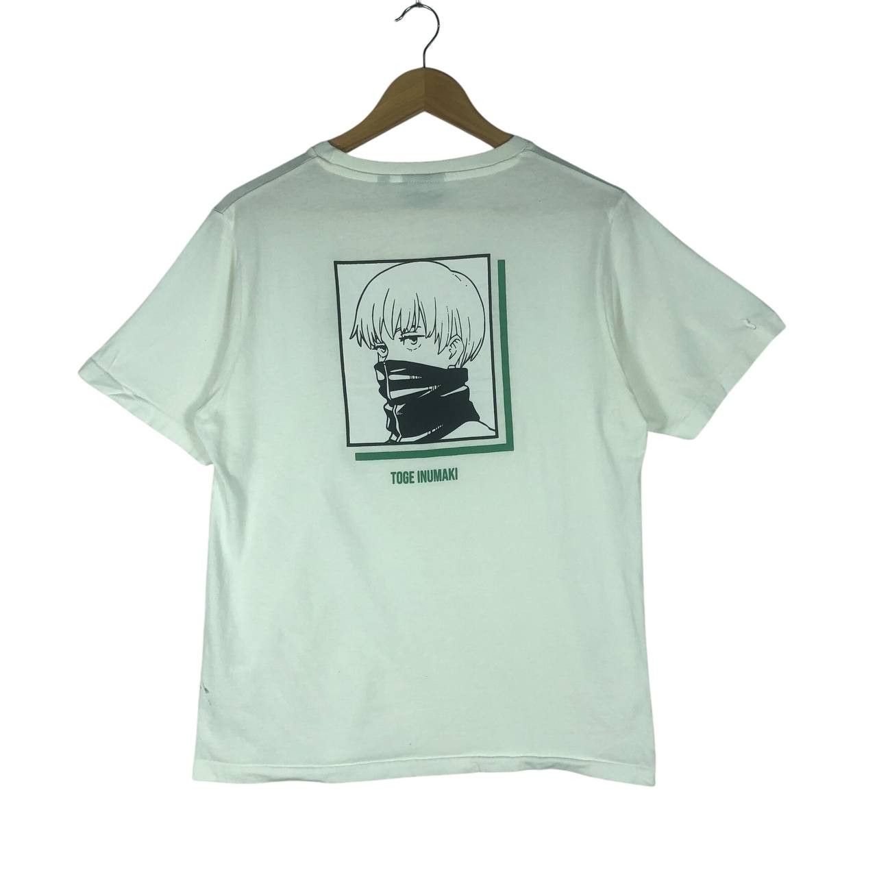 Anime × Japanese Brand Vintage Jujutsu Kaisen " Toge Inumaki" Men T-shirt Size US L / EU 52-54 / 3 - 6 Thumbnail