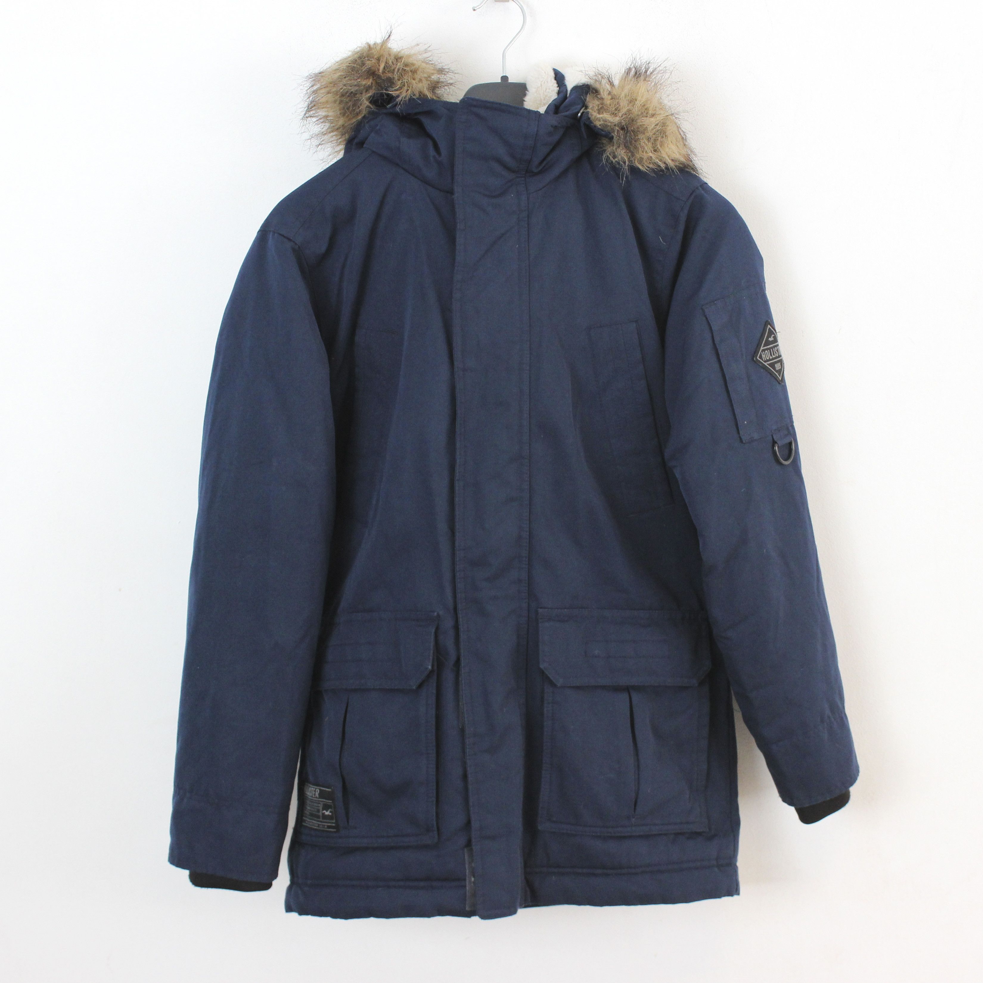 HOLLISTER ALL WEATHER JACKET ANORAK SIZE SMALL(SLIM) GORGEOUS COAT