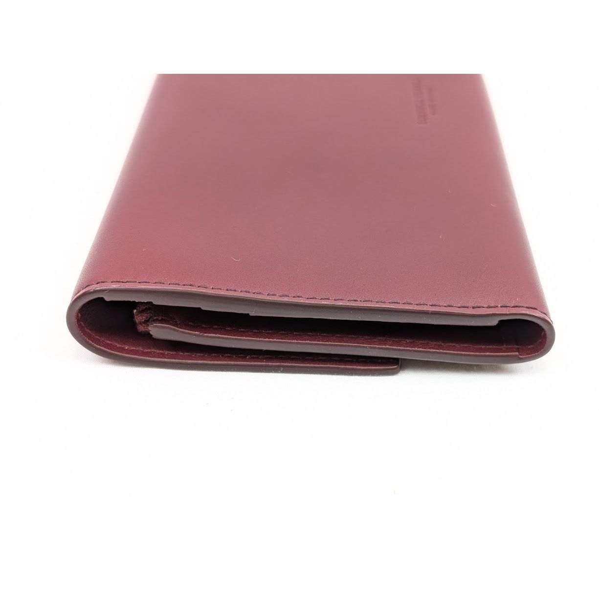 Bottega Veneta o1rshd1 Size: OS / French Calf Nappa Wallet in Bordeaux/Gold Size ONE SIZE - 4 Thumbnail