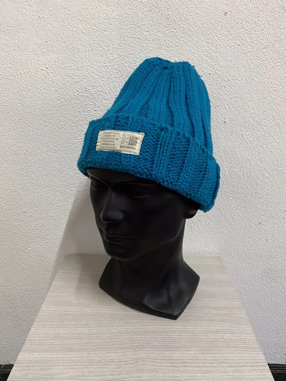 Karrimor × Vintage Japanese Brand Karrimor Plain Beanie Hat Size ONE SIZE - 3 Thumbnail