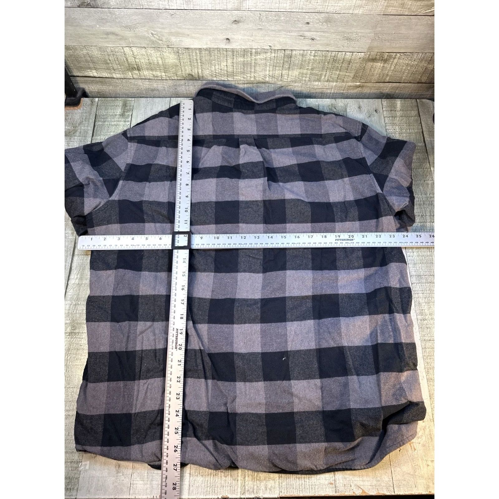Vineyard Vines Vineyard Vines Plaid Flannel Shirt Jacket Button-Up Mens Large Size US L / EU 52-54 / 3 - 3 Thumbnail
