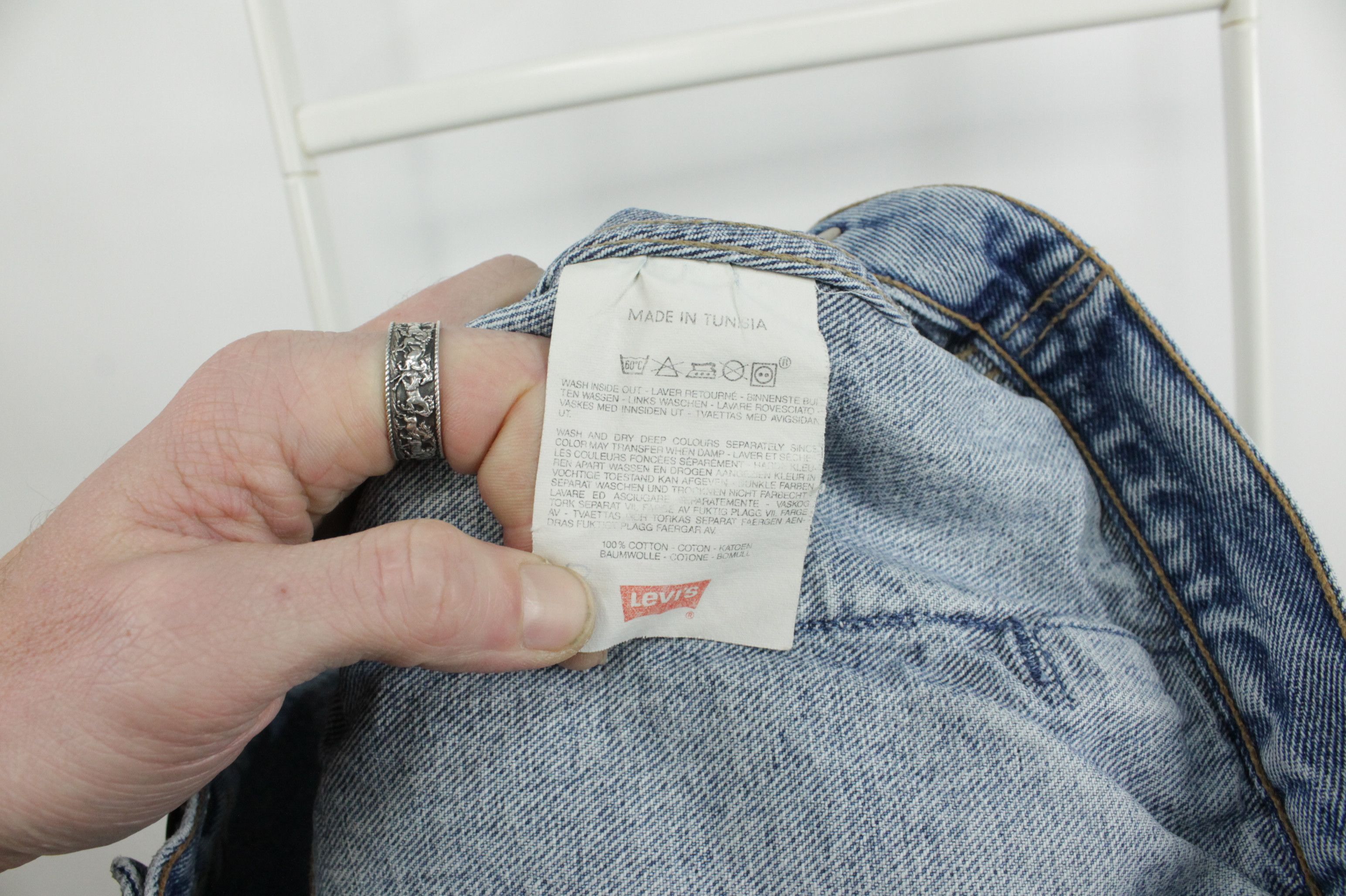 Levi's Vintage Levi's 70503 Blue Wash Denim Trucker Jacket Size US M / EU 48-50 / 2 - 11 Thumbnail