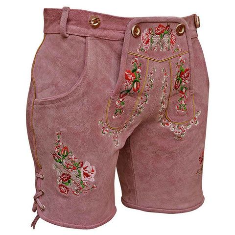 Other Women Pink Lederhosen German outfit for Oktoberfest Size L / US 10 / IT 46 - 1 Thumbnail