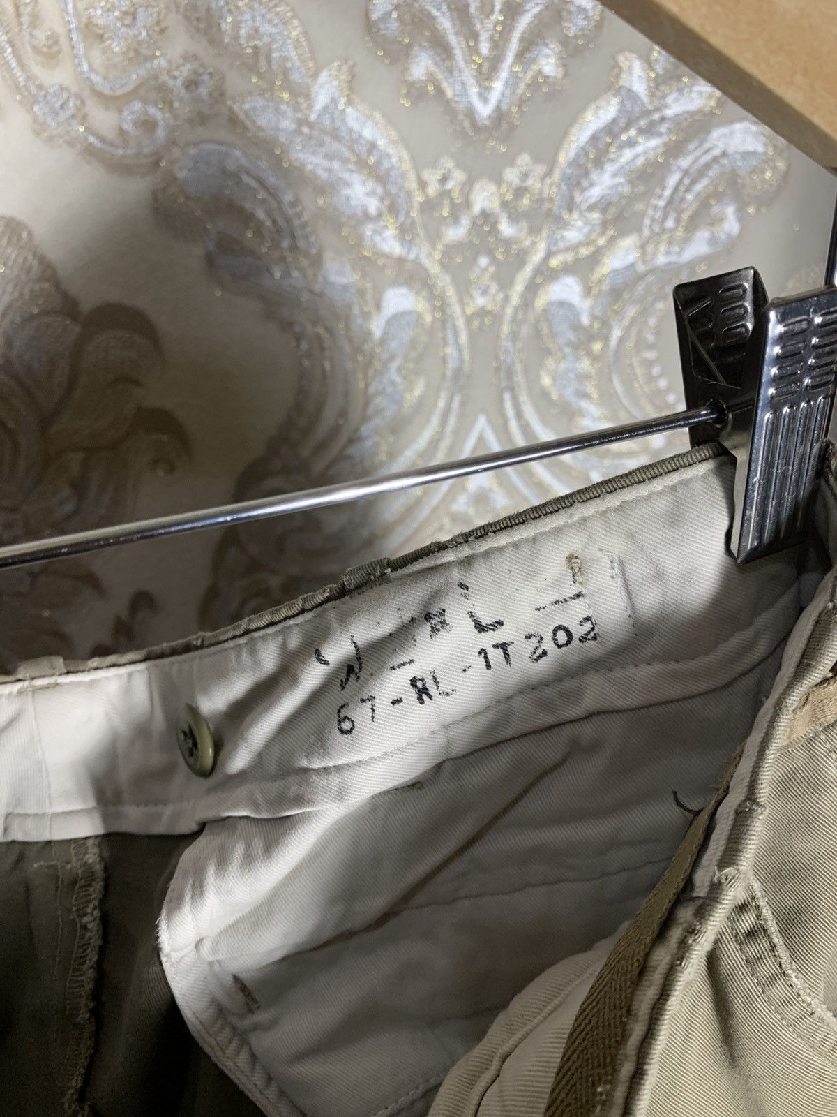 Polo Ralph Lauren VINTAGE POLO RALPH LAUREN MILITARY CHINO PANTS CASUAL 90s Size US 36 / EU 52 - 5 Thumbnail