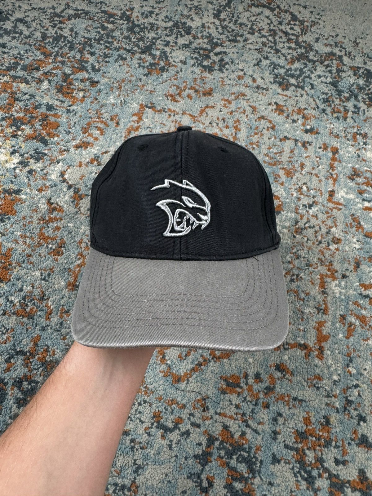 Other Vintage y2k Dodge SRT Hellcat embroidered hat USDM musclecar Size ONE SIZE - 1 Thumbnail