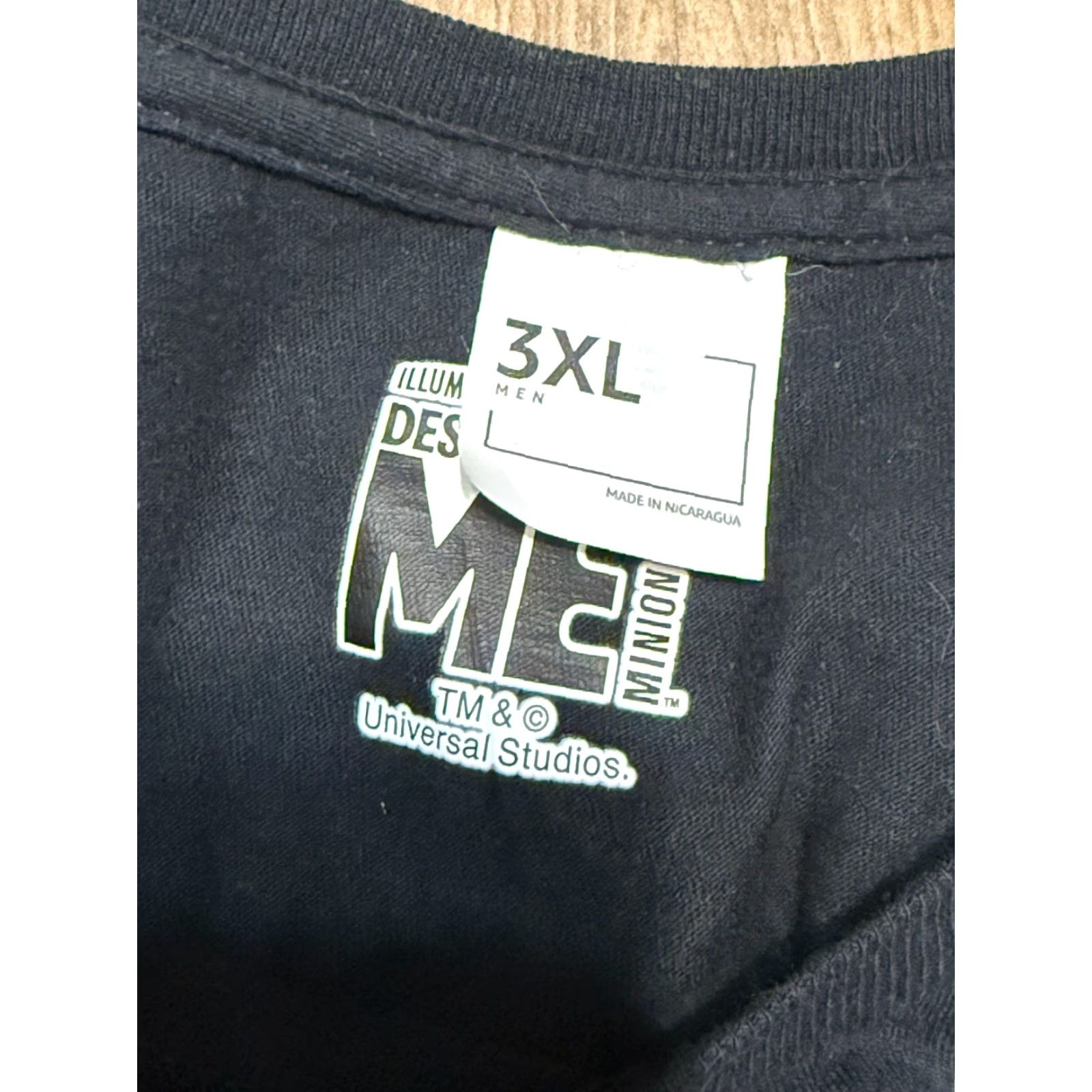 Vintage Despicable Me Shirt Men's XL Black White Yellow Blue Minions Trouble Maker Size US XL / EU 56 / 4 - 6 Thumbnail