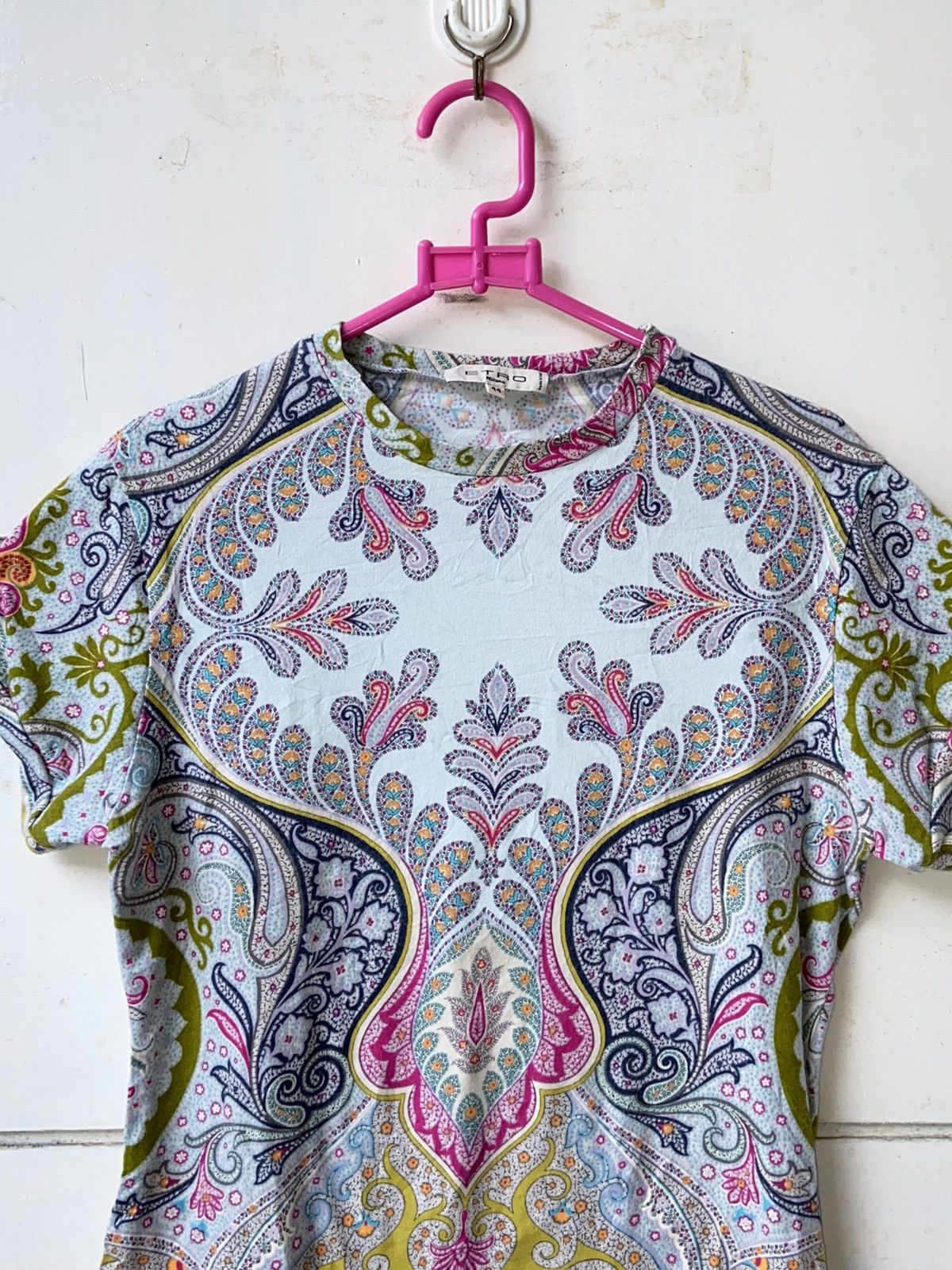 Designer × Etro ETRO Patterned T-Shirt Size S / US 4 / IT 40 - 7 Thumbnail