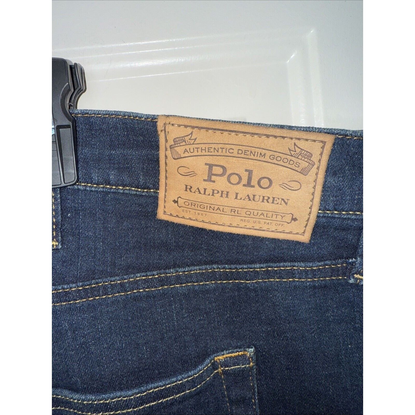 Ralph Lauren Polo Ralph Lauren Hampton Blue Jeans Men's 50x30 Relaxed Size US 44 / EU 60 - 6 Thumbnail