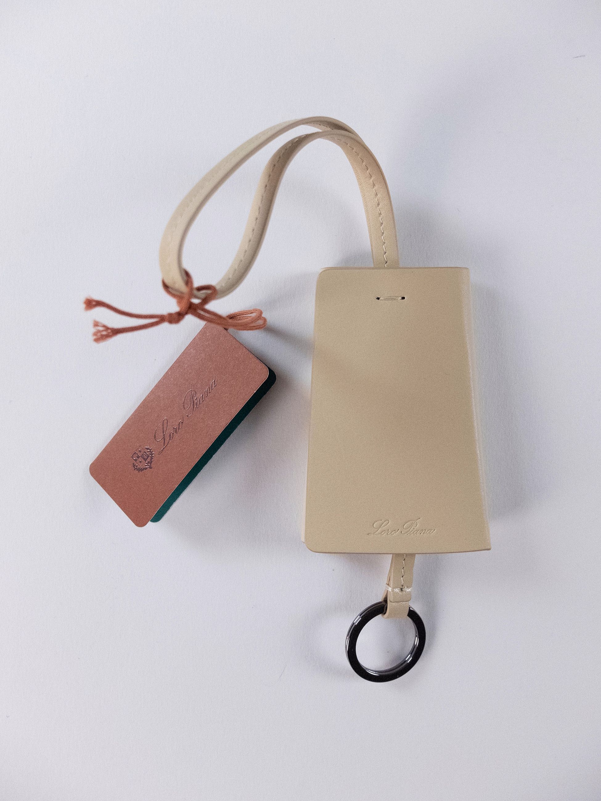 Loro Piana LORO PIANA beige leather concealed tassel keyring Size ONE SIZE - 1 Thumbnail