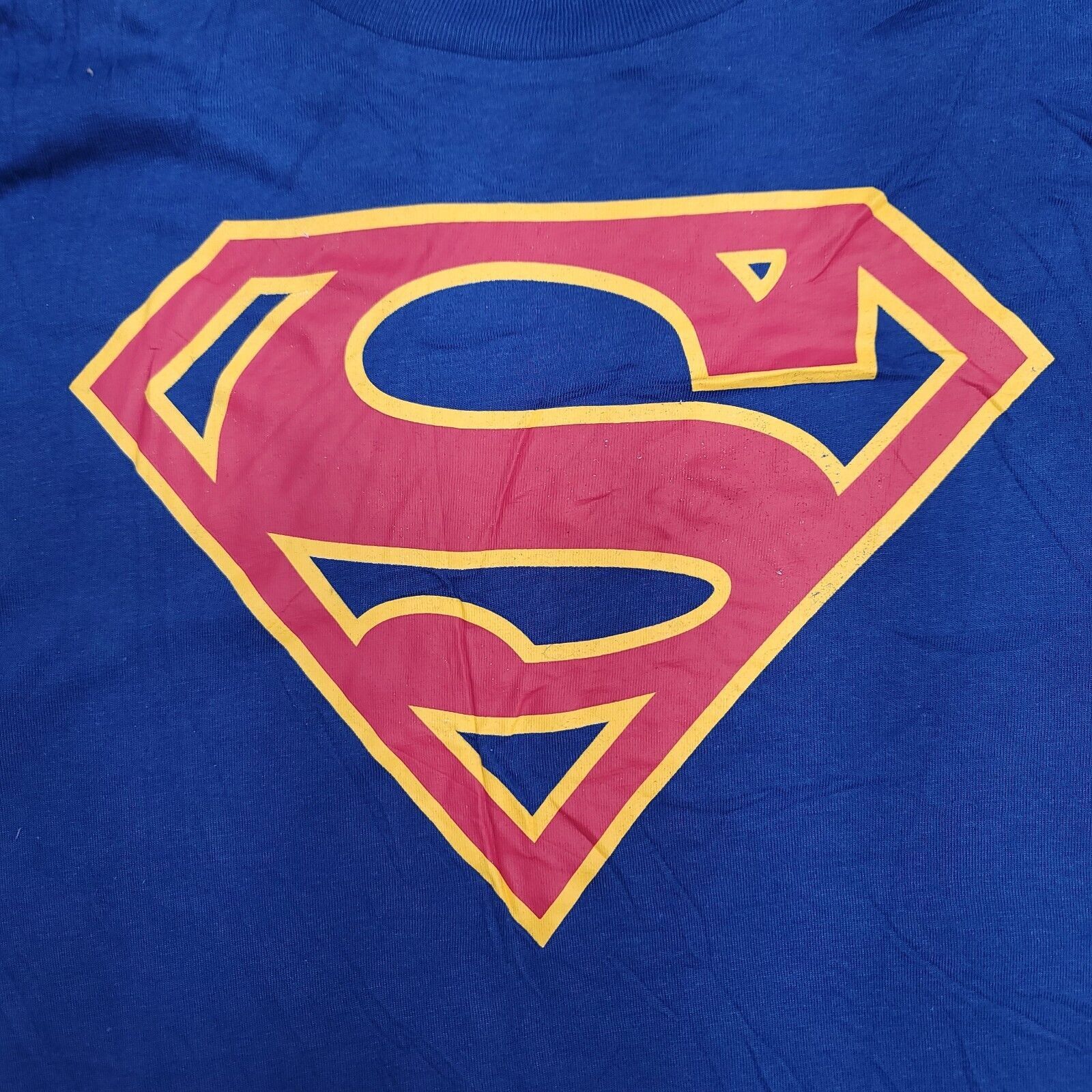 DC DC Comics Superman Short Sleeve T Shirt Womens Size 1X Blue Size XL / US 12-14 / IT 48-50 - 3 Thumbnail
