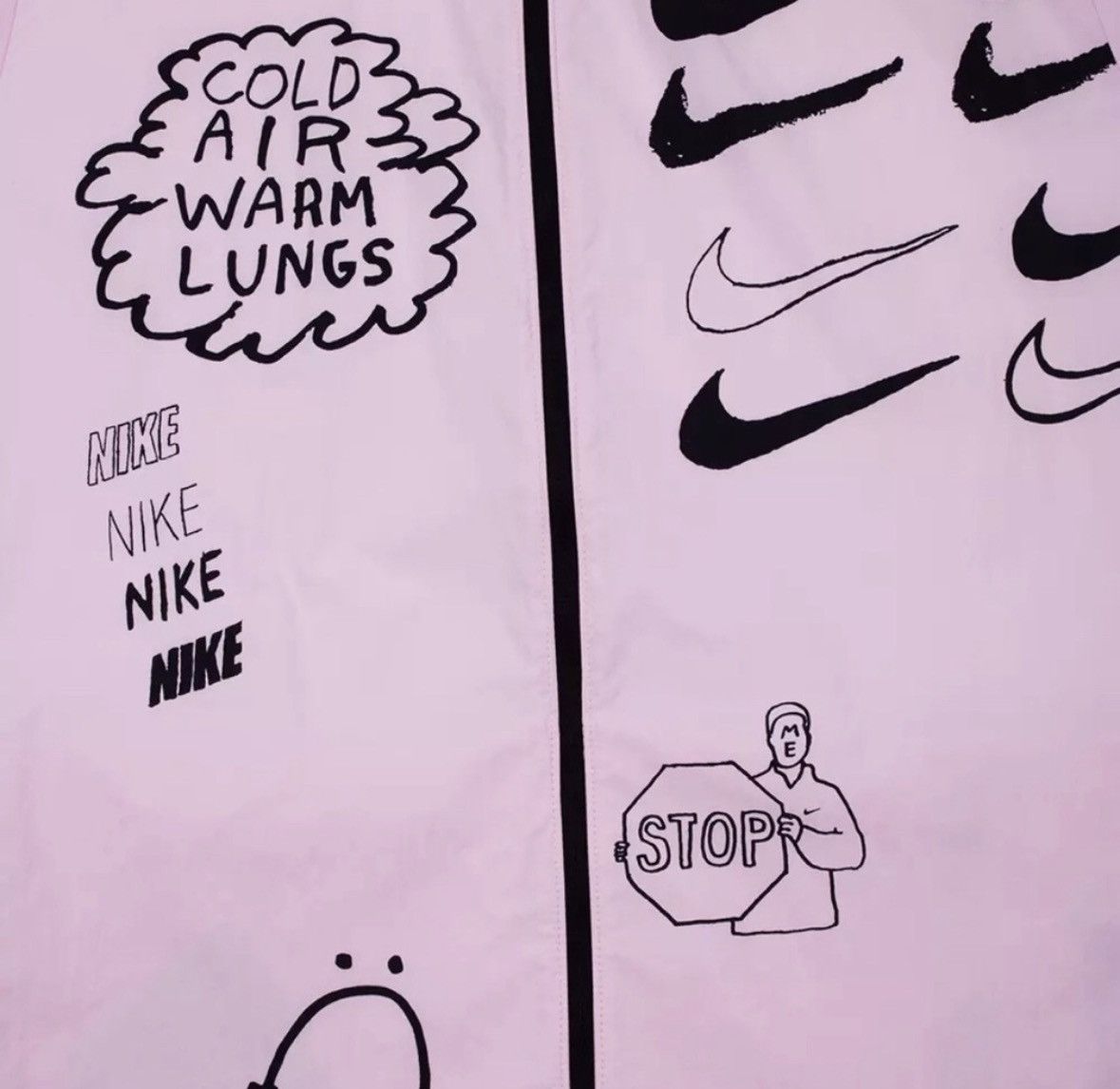 Nike 🆕 Nike Nathan run🏃🏽 Bell 🔔 Windbreaker wind💨 Jacket Size US M / EU 48-50 / 2 - 2 Thumbnail