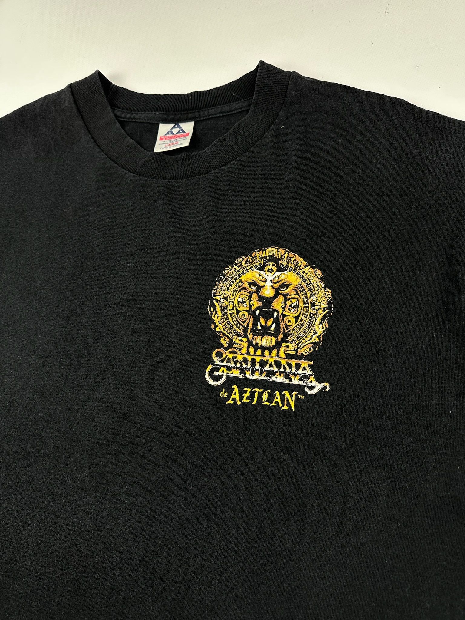 AAA Vintage Santana t-shirt (Jimi Hendrix Bob Marley) Size US L / EU 52-54 / 3 - 3 Thumbnail