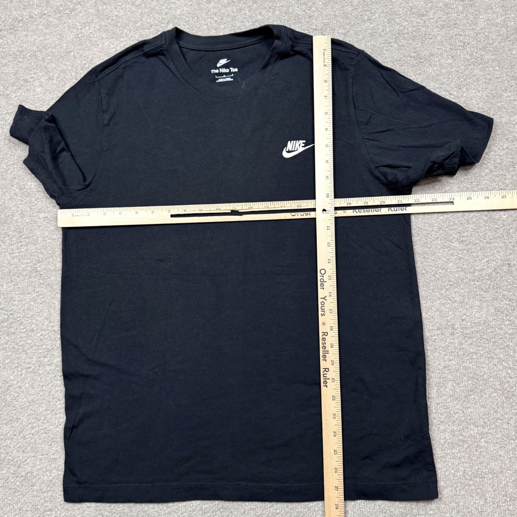 Nike Nike Men's Shirt Black L Short Sleeve Crew Neck Mustard Free Lunch Size US L / EU 52-54 / 3 - 6 Thumbnail