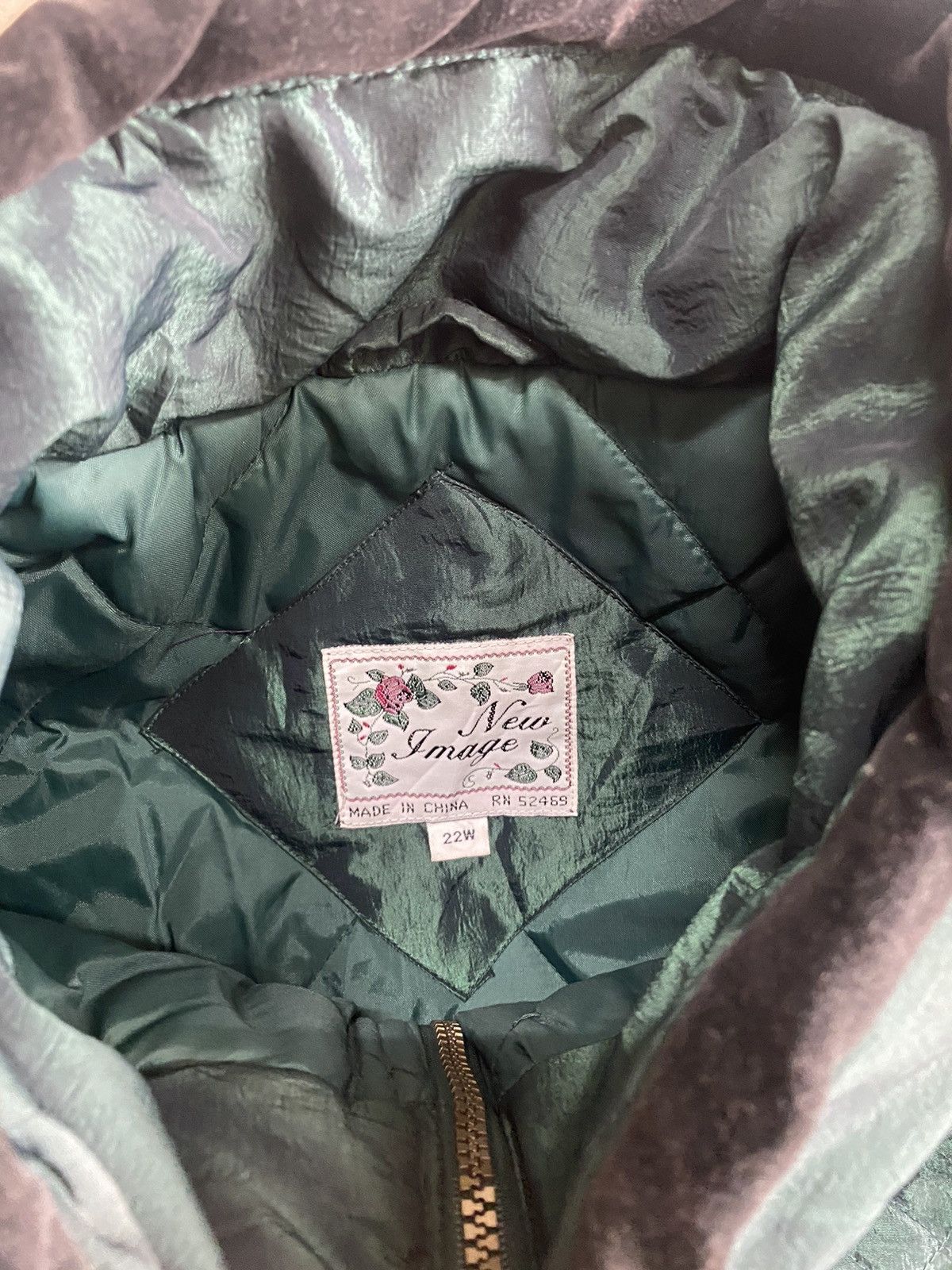 Japanese Brand × Vintage VINTAGE FLORAL PUFFER DOWN JACKET 80s Size 3XL / US 20-22 - 5 Thumbnail