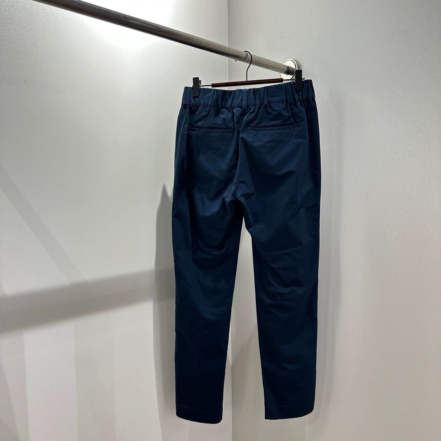 Brunello Cucinelli Brunello Cucinelli may300 solid cotton casual pants 38 Size 26" / US 2 / IT 38 - 2 Thumbnail