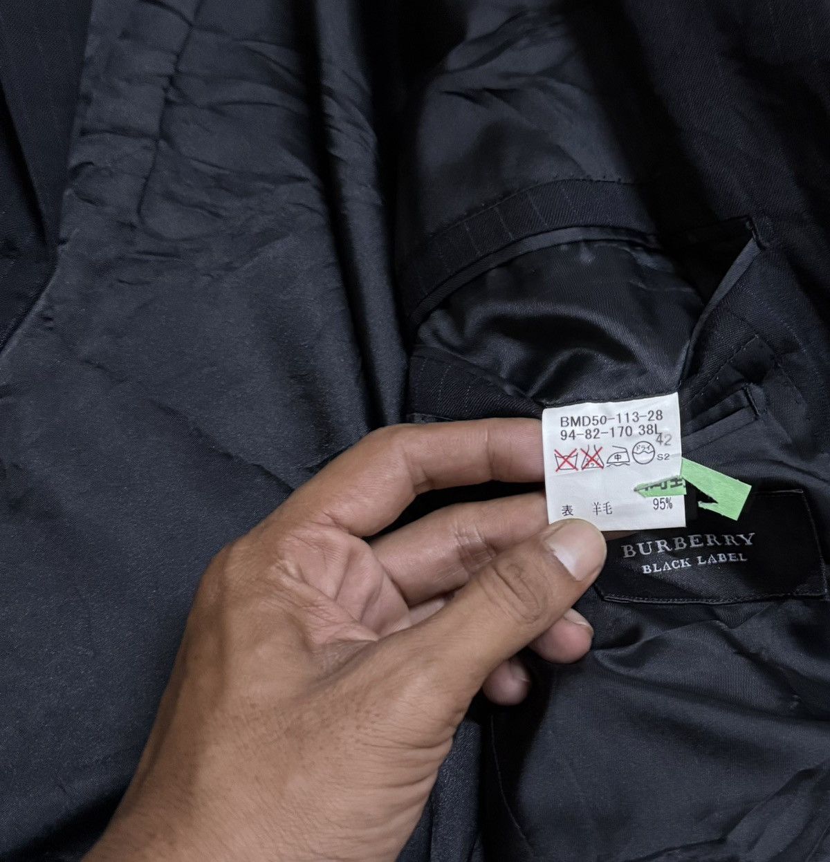Burberry Vintage Blazers Burberry Black Label Size 38L - 8 Thumbnail