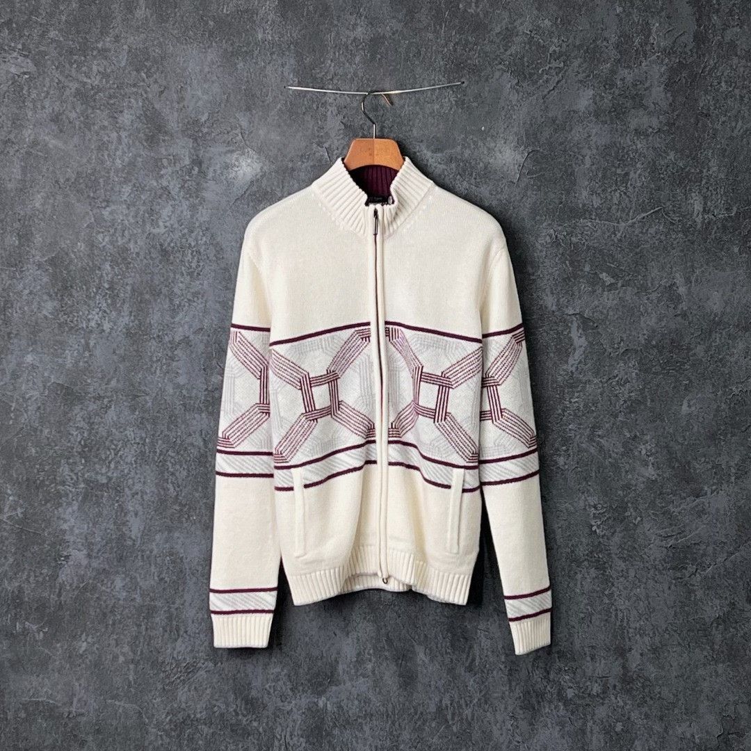 Stefano Ricci Stefano Ricci Knit Multi Sweater m Men Size US M / EU 48-50 / 2 - 1 Thumbnail