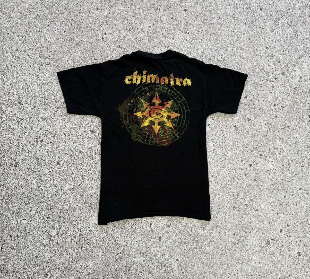 Band Tees Vintage 2000’s Chimaira Rock Band Retro T-Shirt Y2K Hype Size US M / EU 48-50 / 2 - 6 Thumbnail