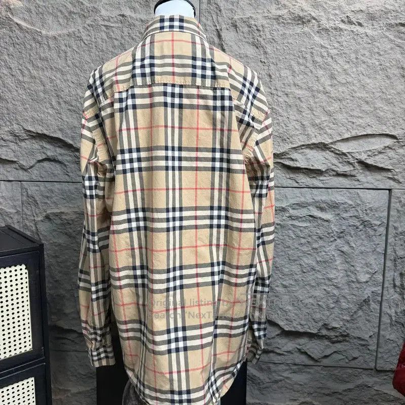 Burberry Burberry Color-Blocked Cotton Women's Shirt. Size XL / US 12-14 / IT 48-50 - 2 Thumbnail