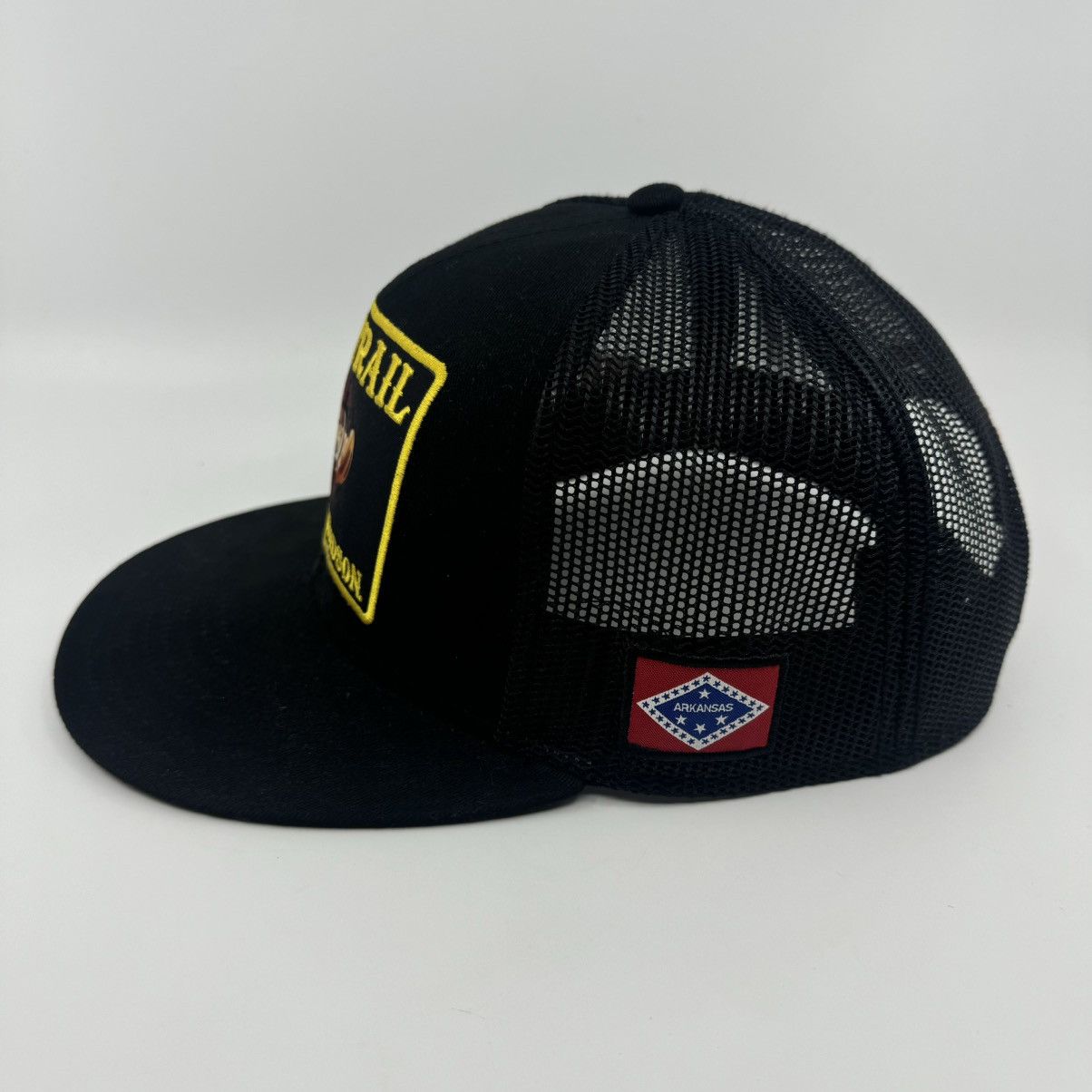 Harley Davidson Harley Davidson Arkansas Pig Trail Big Patch Trucker Hat Size ONE SIZE - 3 Thumbnail