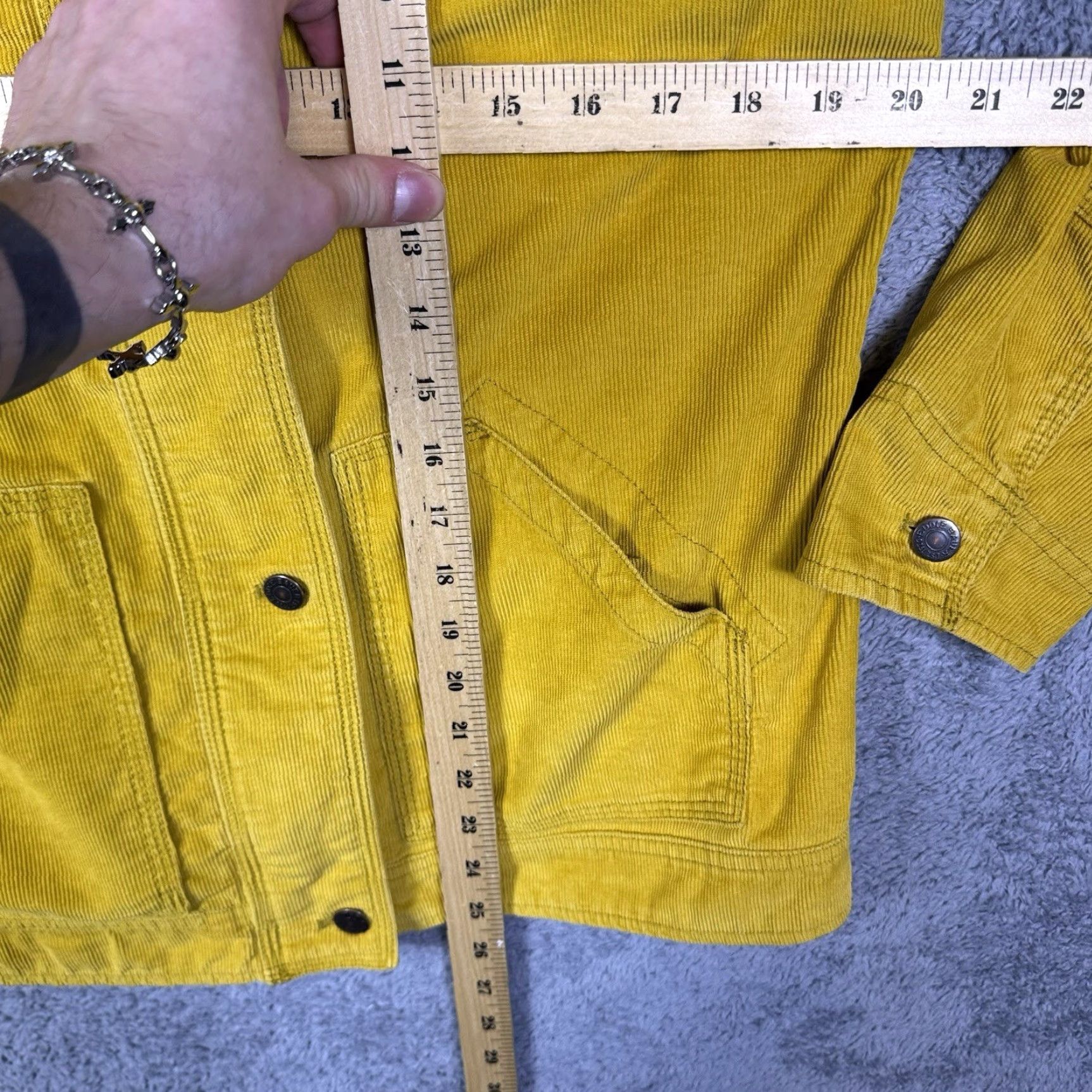 Eddie Bauer VINTAGE Eddie Bauer Corduroy Jacket Womens M Chore Barn Coat Full Zip Elbow Patch Field Jacket Size M / US 6-8 / IT 42-44 - 6 Thumbnail