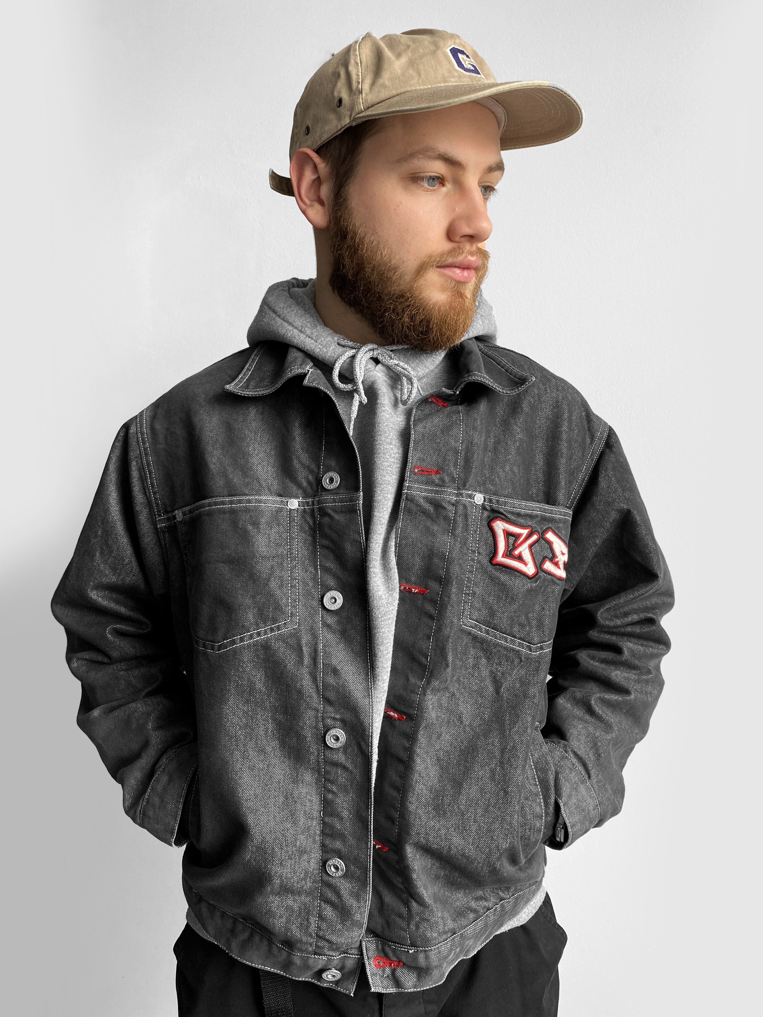 Vintage Vintage work jacket y2k 90s denim Size US M / EU 48-50 / 2 - 1 Thumbnail