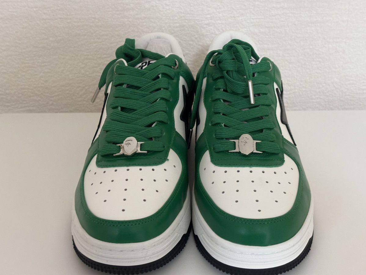 Bape Authentic ape bape bape sta #3 green US 10 new bapesta Size US 10 / EU 43 - 3 Thumbnail