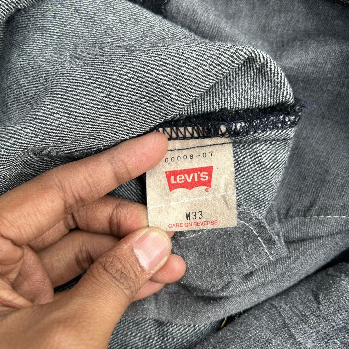 Levi's Vintage 90s LEVI'S ENGINEERED Paint Stain Motif Size US 33 - 17 Thumbnail