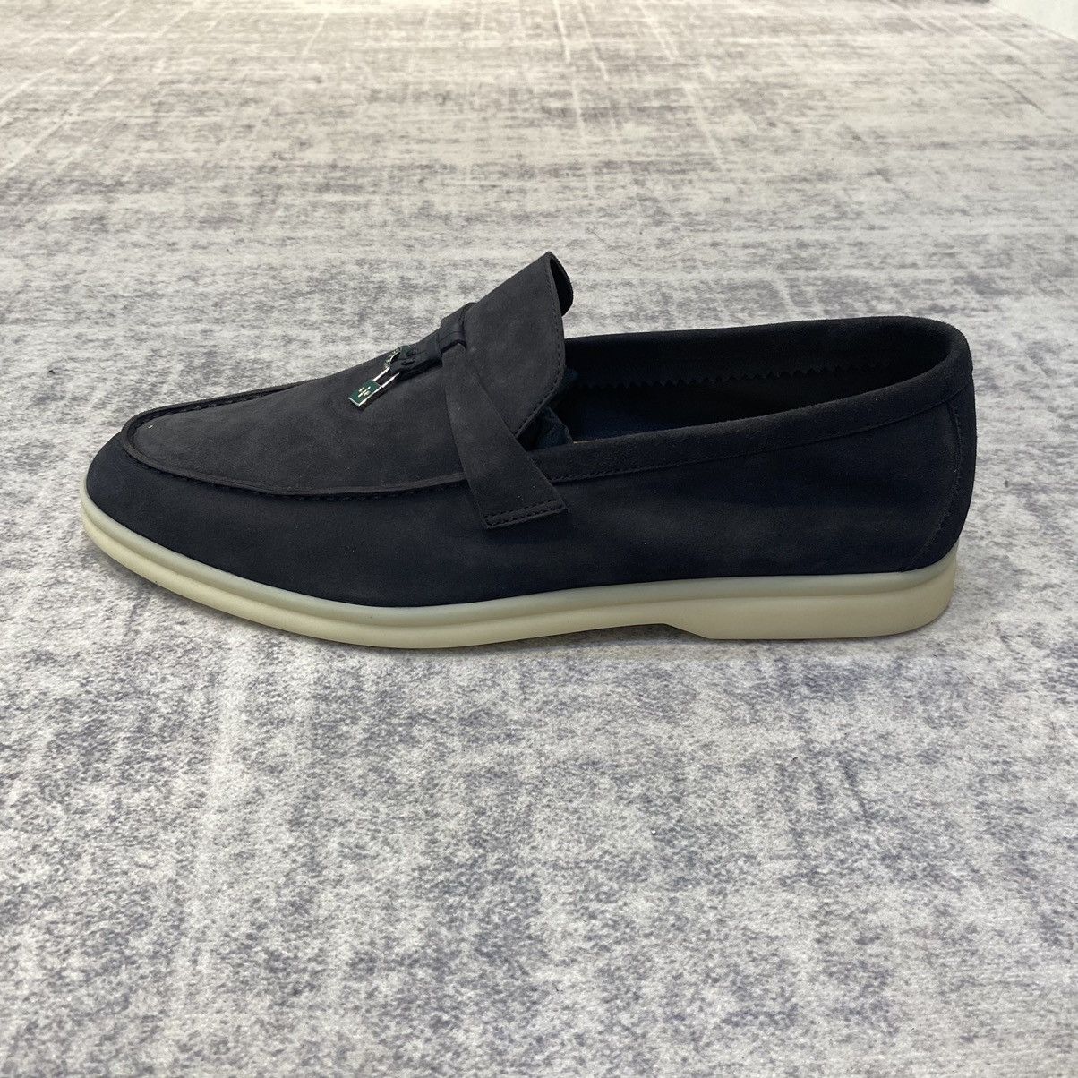Loro Piana Loro Piana Summer Charms Walk 13 Suede Argo Blue Melange Size US 9 / EU 42 - 16 Thumbnail
